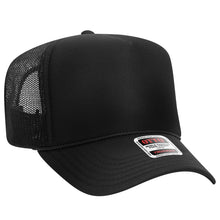 Load image into Gallery viewer, OTTO CAP 5 Panel High Crown Mesh Back Trucker Hat