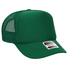 Load image into Gallery viewer, OTTO CAP 5 Panel High Crown Mesh Back Trucker Hat