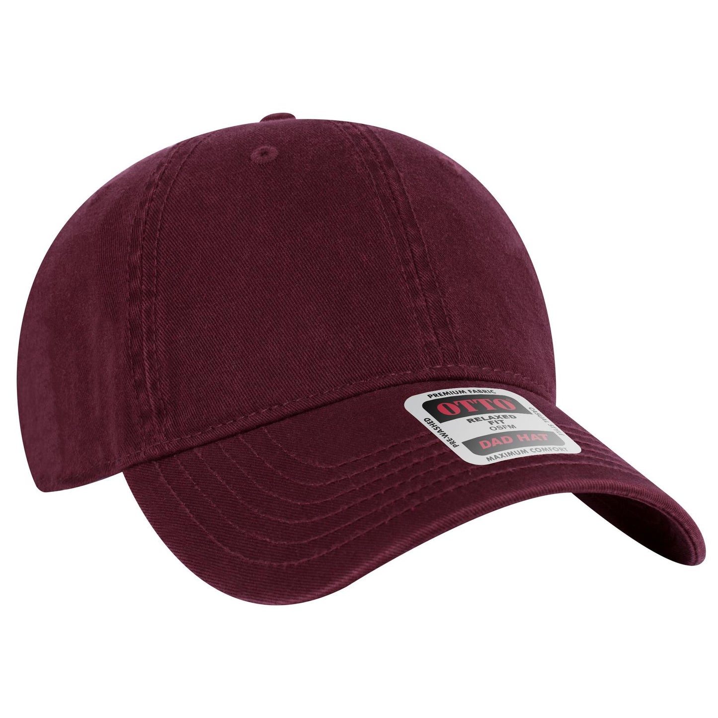 OTTO CAP 6 Panel Low Profile Dad Hat