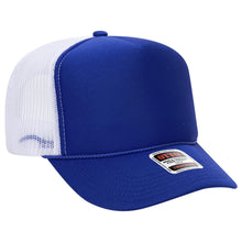Load image into Gallery viewer, OTTO CAP 5 Panel High Crown Mesh Back Trucker Hat