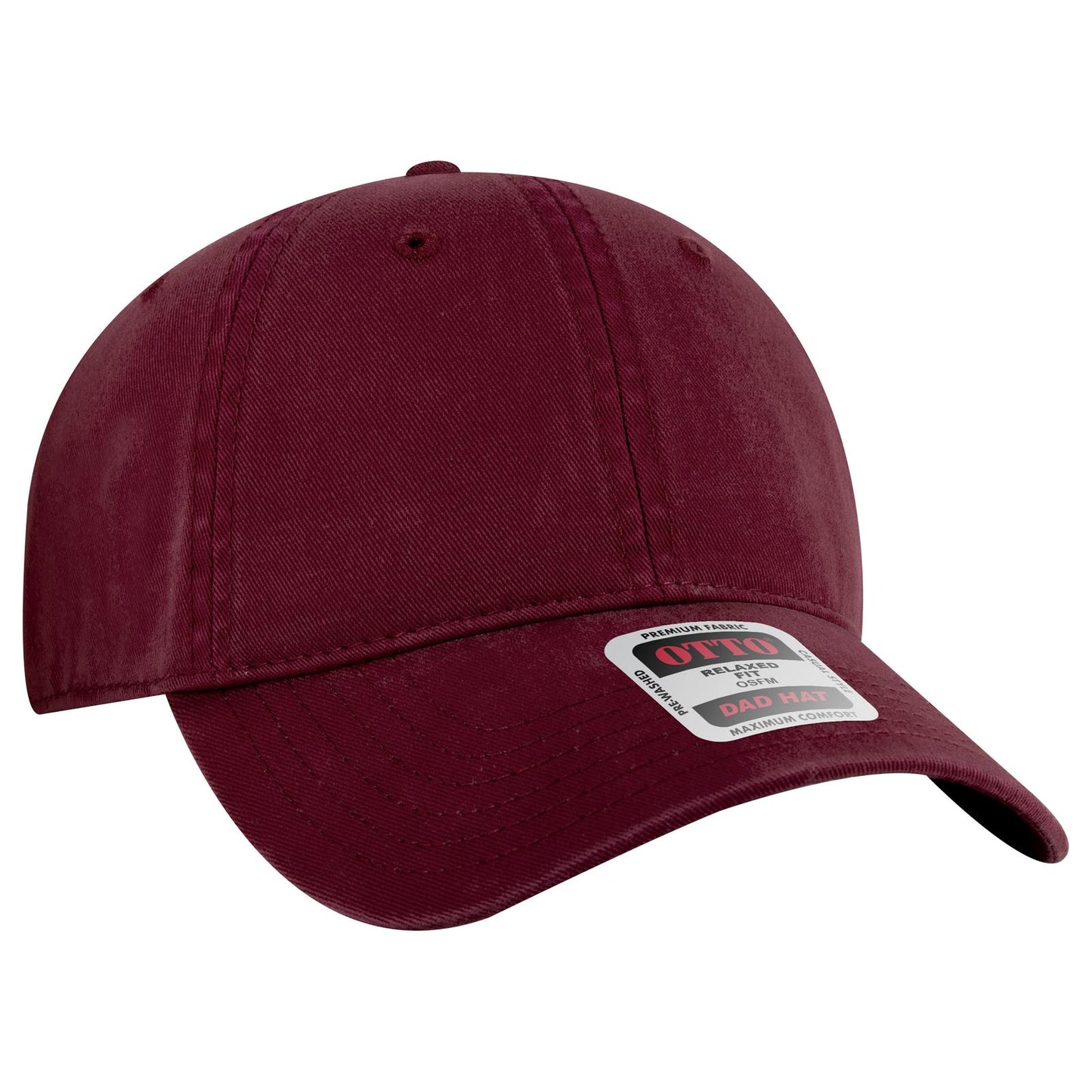 OTTO CAP 6 Panel Low Profile Dad Hat