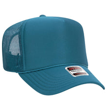 Load image into Gallery viewer, OTTO CAP 5 Panel High Crown Mesh Back Trucker Hat