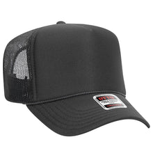 Load image into Gallery viewer, OTTO CAP 5 Panel High Crown Mesh Back Trucker Hat