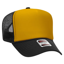 Load image into Gallery viewer, OTTO CAP 5 Panel High Crown Mesh Back Trucker Hat