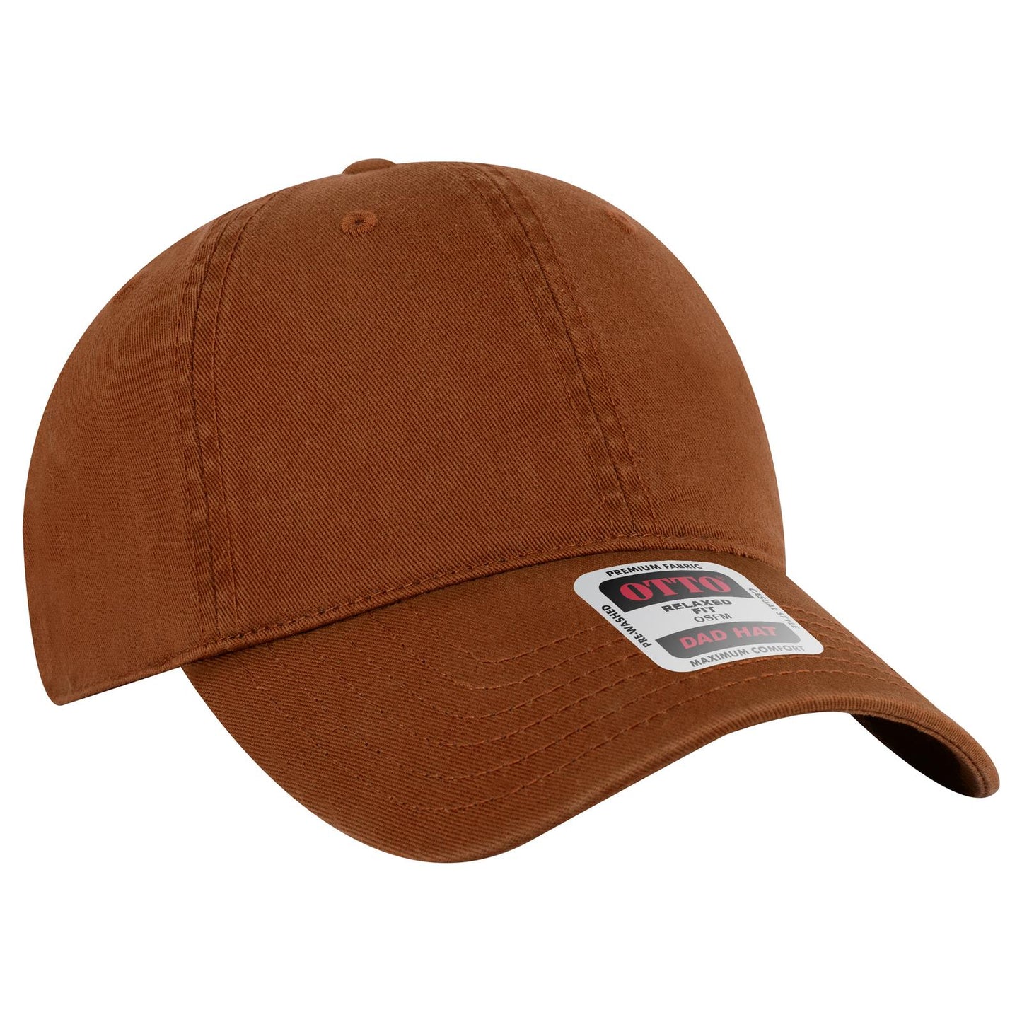 OTTO CAP 6 Panel Low Profile Dad Hat