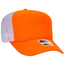 Load image into Gallery viewer, OTTO CAP 5 Panel High Crown Mesh Back Trucker Hat