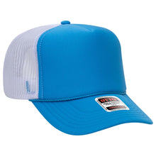 Load image into Gallery viewer, OTTO CAP 5 Panel High Crown Mesh Back Trucker Hat
