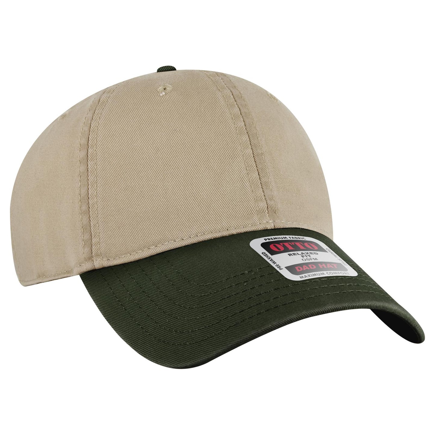 OTTO CAP 6 Panel Low Profile Dad Hat