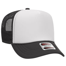 Load image into Gallery viewer, OTTO CAP 5 Panel High Crown Mesh Back Trucker Hat