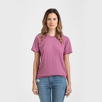 Tultex 202 - Unisex Fine Jersey Tee (Single Color + Two Side Screen Print)