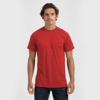 Tultex 241 - Unisex Poly-Rich Tee (Embroidered Left chest)