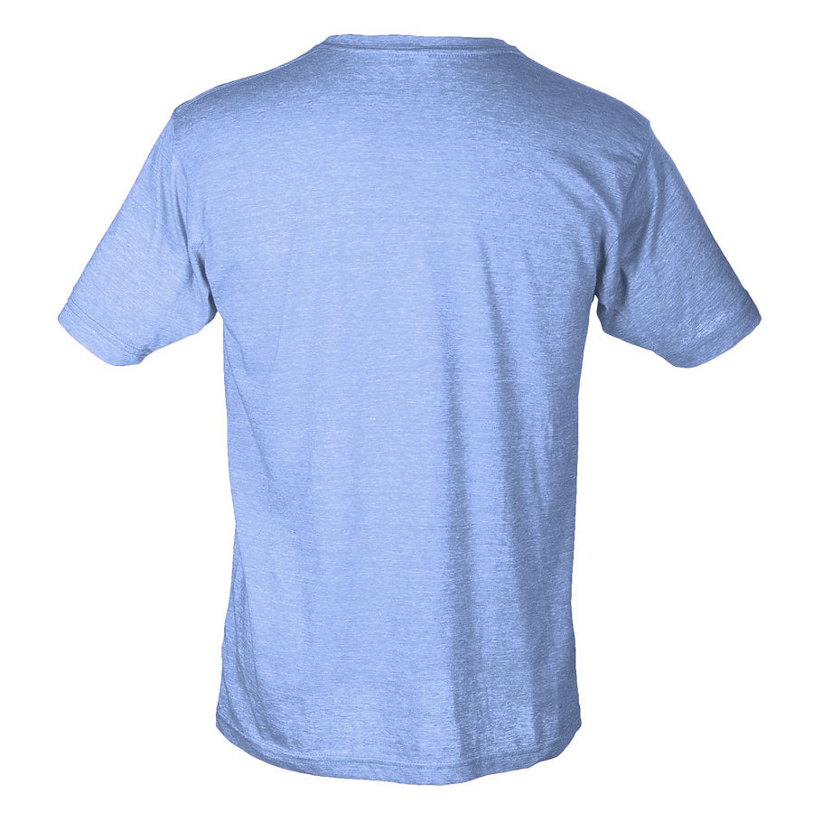 Tultex 241 - Unisex Poly-Rich Tee (Single Color + Two Side Screen Print)