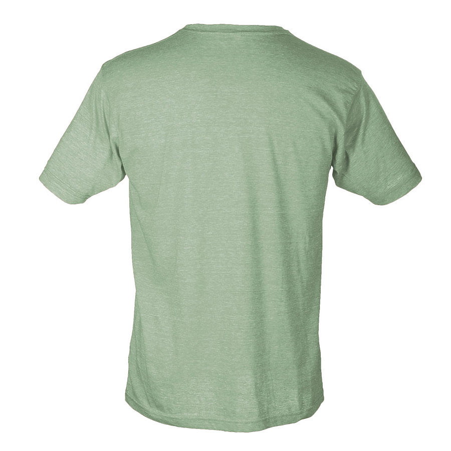 Tultex 241 - Unisex Poly-Rich Tee (Single Color + Two Side Screen Print)