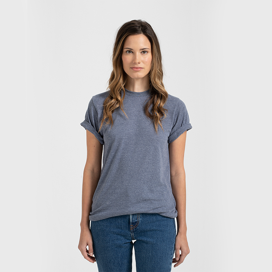 Tultex 241 - Unisex Poly-Rich Tee (Embroidered Left chest)