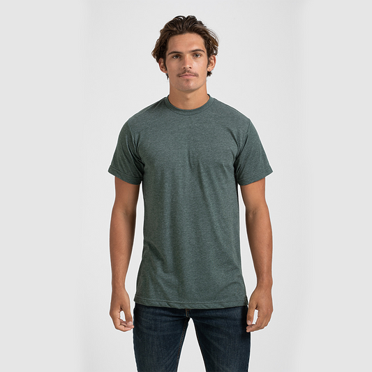 Tultex 241 - Unisex Poly-Rich Tee (Embroidered Left chest)