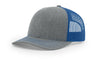 SPLIT: HEATHER GREY/ROYAL