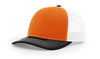 TRI-COLOR: ORANGE/WHITE/BLACK