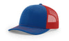 SPLIT: ROYAL/RED